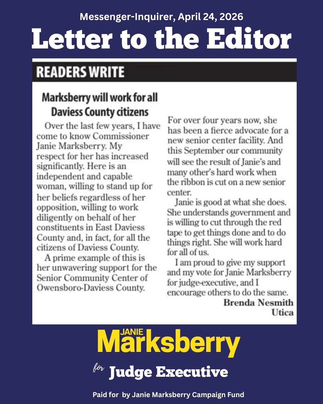 Letter to the editor 2