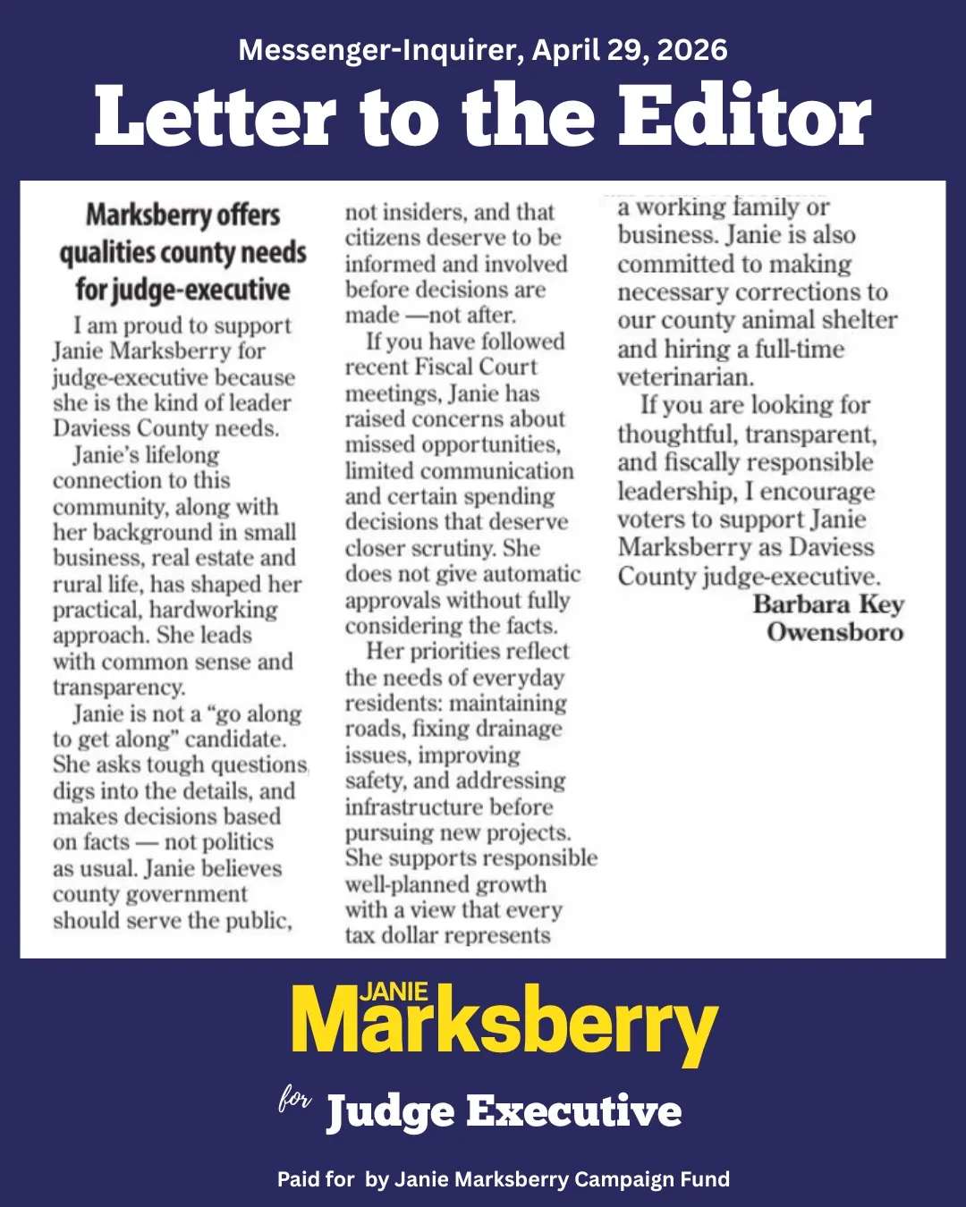 Letter to the editor 4
